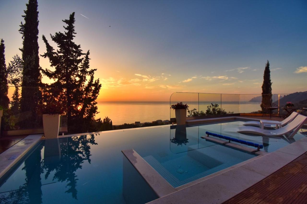 Casa Tramonto Beach View อากิออส กอร์ดิออส ภายนอก รูปภาพ